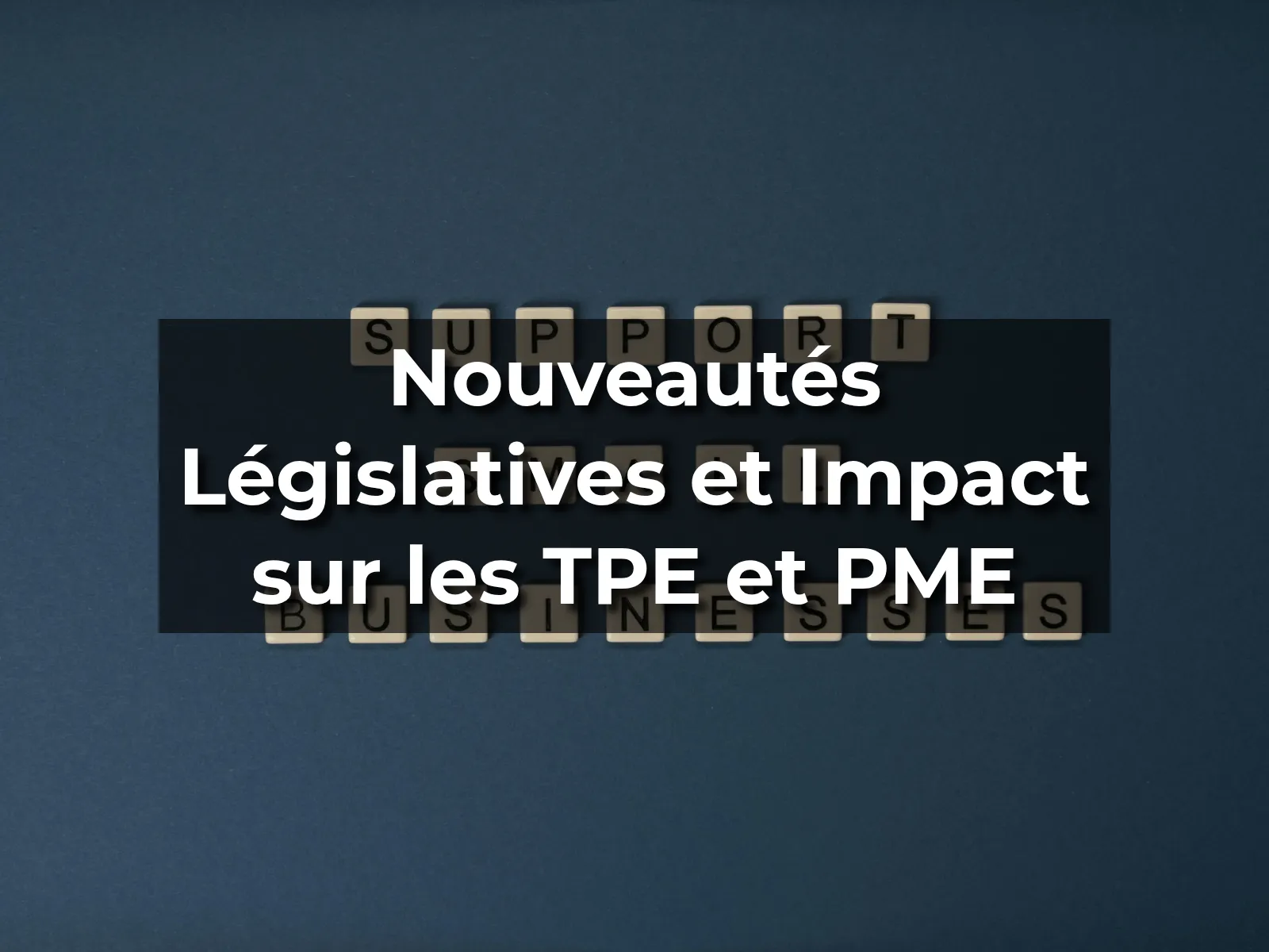 Nouveautés Législatives et Impact sur les TPE et PME