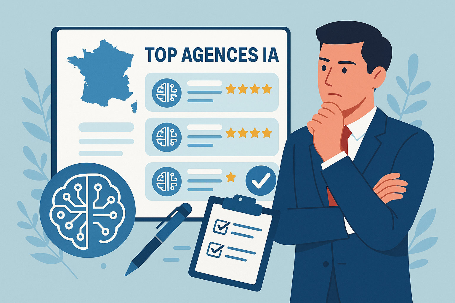 Top agences IA en France et comment bien choisir son cabinet conseil IA
